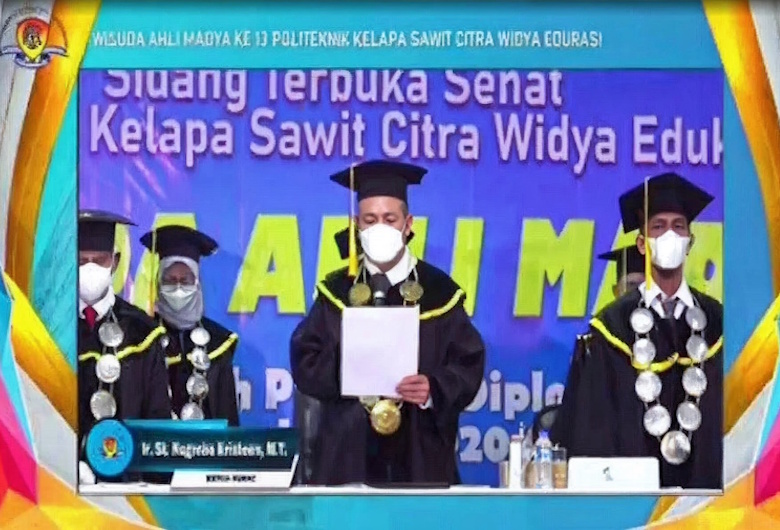 BERITA DI SOSIAL MEDIA TENTANG LULUSAN POLTEK CWE 2021